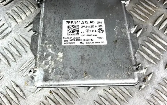 Audi A5 Headlight ballast module Xenon 7PP941572AB 7PP941572