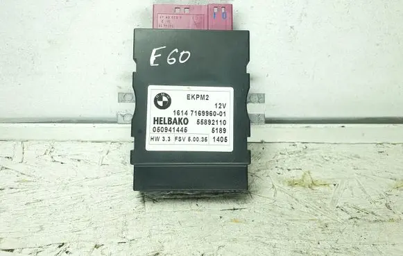 BMW 5 E60 E61 Fuel injection pump control unit/module 1614716996001 716996001