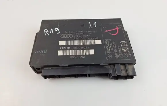 Audi A2 Comfort/convenience module 8Z0959433AE 00002662B2