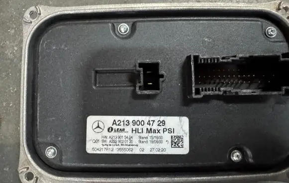 Mercedes-Benz E W213 Headlight ballast module Xenon A2139004729