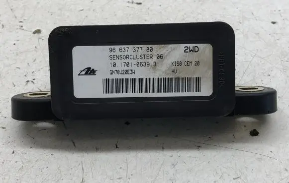 Peugeot 207 ESP acceleration yaw rate sensor 9663737780 10170106393
