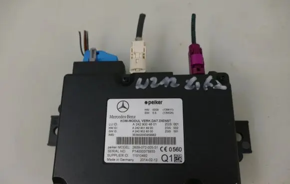 Mercedes-Benz E W212 Other control units/modules A2429004801