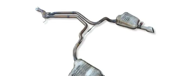 Audi A6 S6 C6 4F Muffler/silencer 4F0253612AA