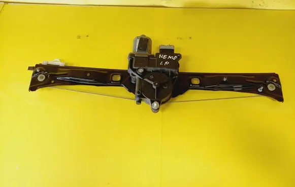 Citroen Nemo Front door window regulator with motor 1354726080 0130822398