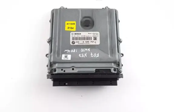 BMW 7 F01 F02 F03 F04 Engine control unit/module 8509757 0281016728 030031639