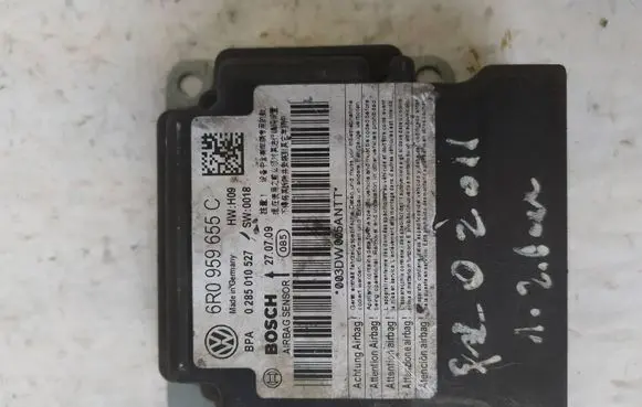 Volkswagen Polo IV 9N3 Airbag control unit/module 6R0959655C