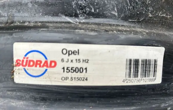 Opel Corsa D R15 steel rim 155001 0P515024