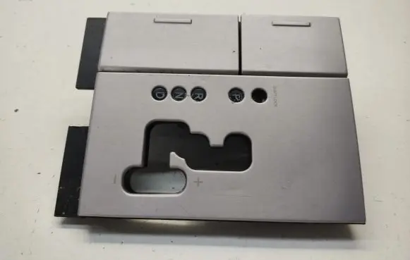 Gear shifter surround trim plastic
