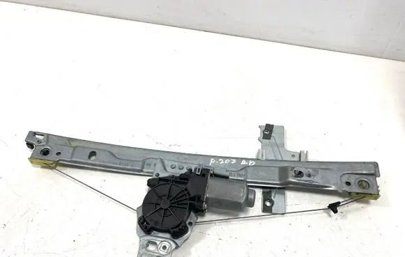 Peugeot 207 Front door window regulator with motor 9681182280 119855 400912D