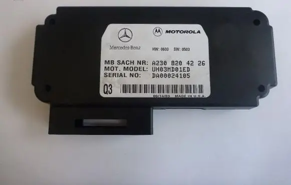 Mercedes-Benz CLK A209 C209 Voice control module A2038204226