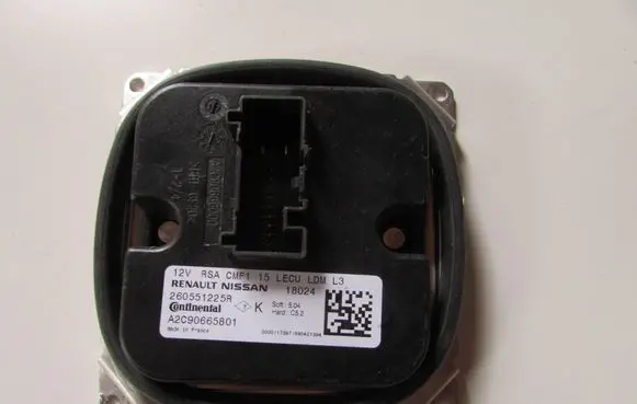 Renault Megane IV Xenon control unit/module 260551225R