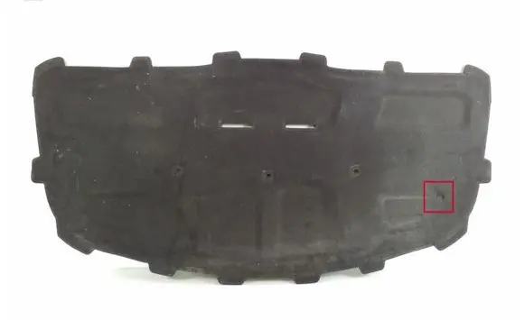 Audi A4 S4 B9 Engine bonnet/hood sound/heat insulation 8W0863825B
