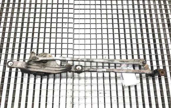 Front wiper linkage and motor