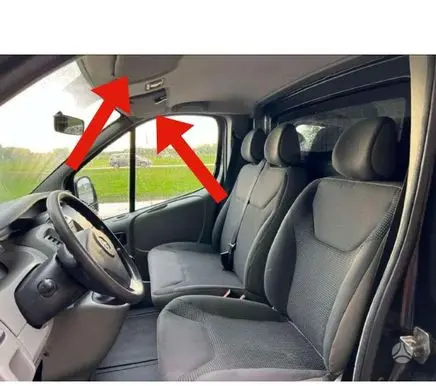 Opel Vivaro Sun visor 
