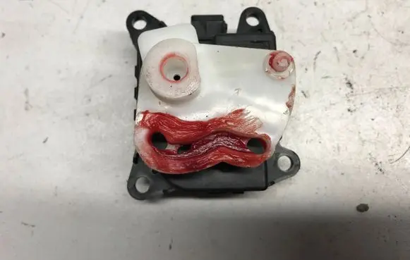 Intake manifold valve actuator/motor