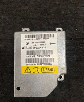 BMW 5 E39 Airbag control unit/module 65776900727 G2T0E10ADP0 31690072701C