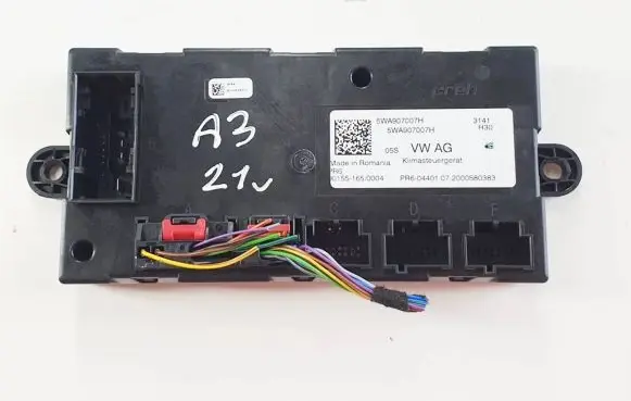 Audi A3 8Y Air conditioner control unit module 5WA907007H 901551650004