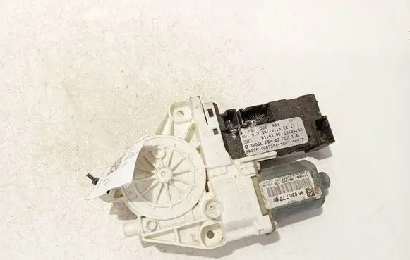 Front door window regulator motor