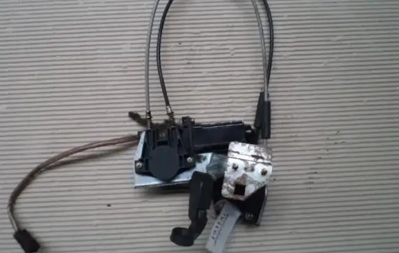 Ford Escort Rear door window regulator with motor
