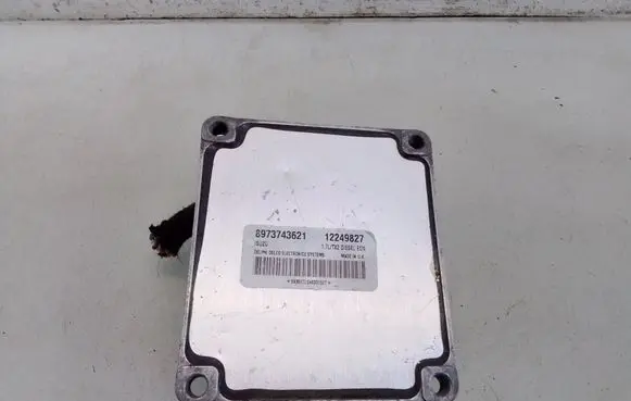 Opel Astra G Engine control unit/module 8973743621