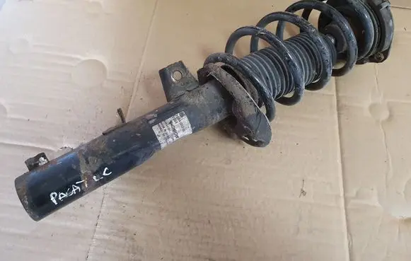 Volkswagen PASSAT CC Front shock absorber with coil spring 3C0413031D
