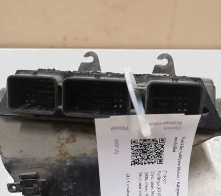 Citroen Berlingo Engine control unit/module 0281012620 9661813780 9653958980