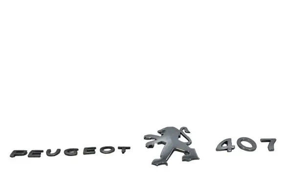 Peugeot 407 Manufacturers badge/model letters 9657935680 9657934380