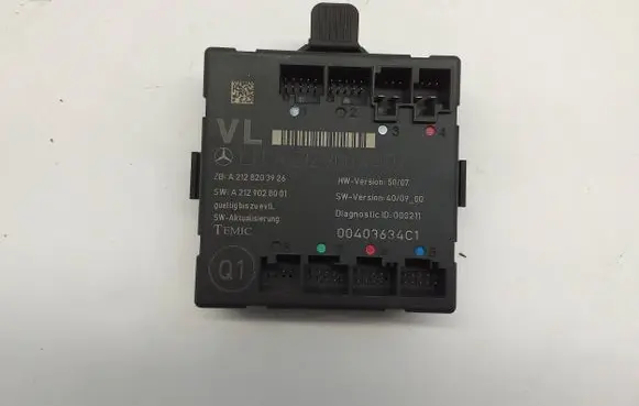Mercedes-Benz C W204 Door control unit/module A2129004402 A2128203926 A2129028001