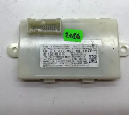Mercedes-Benz E W212 Keyless (KESSY) go control unit/module A2129008818 A2129028003