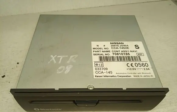 Nissan X-Trail T31 Bluetooth control unit module 033709 25915JG40A