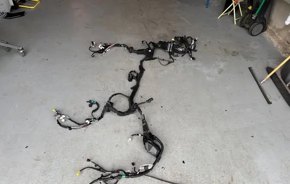 Lexus UX Engine installation wiring loom