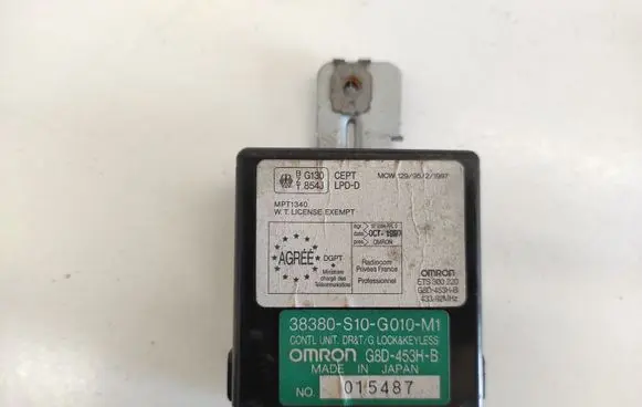 Honda CR-V Other control units/modules 38380S10G010 G8D453HB