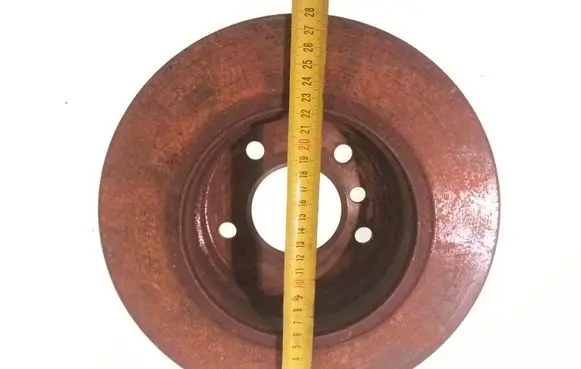 BMW 1 E81 E87 Rear brake disc
