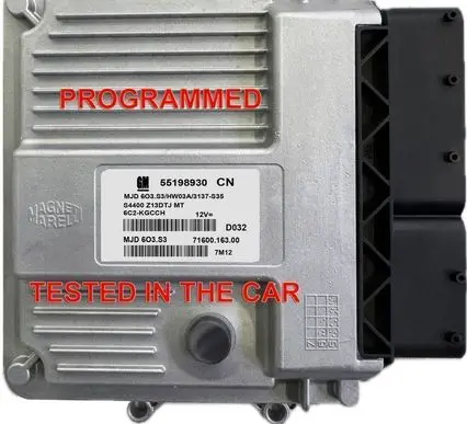 Opel Corsa D Engine control unit/module 55198930
