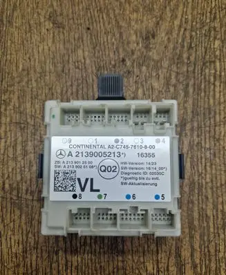 Mercedes-Benz E W213 Door control unit/module A2139005213 A2139012500