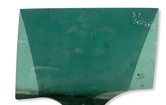 Opel Insignia A Rear door window glass DOT747M538AS3 AS3 E000090