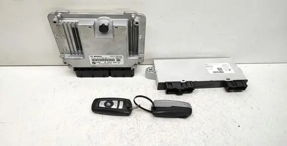 Engine ECU kit and lock set