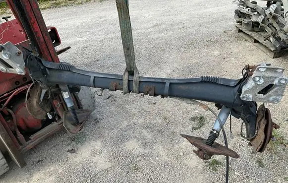 Rear axle beam