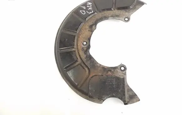 Volkswagen PASSAT B6 Front brake disc dust cover plate 1K0615312F