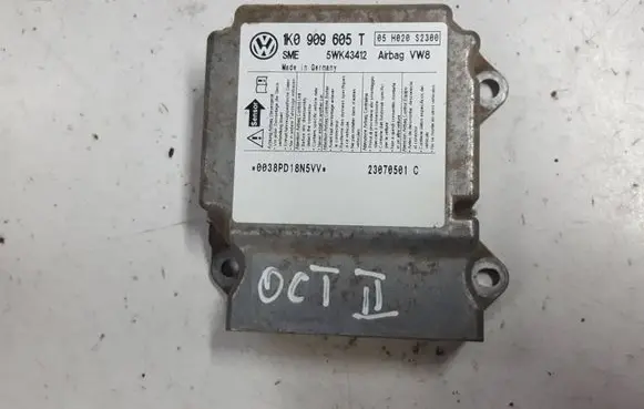 Skoda Octavia Mk2 (1Z) Airbag control unit/module 1K0909605TXAUTOPX 1K0909605T 5WK43412