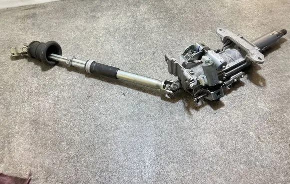 Steering wheel axle