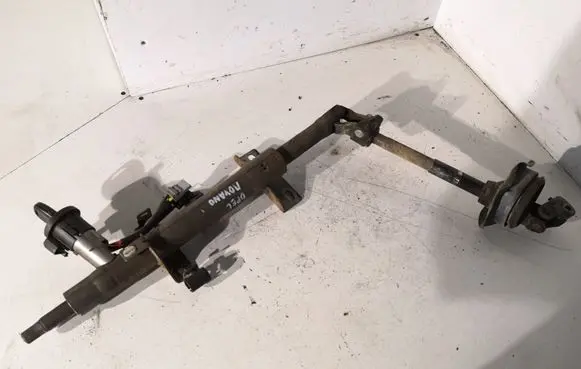 Steering wheel axle set