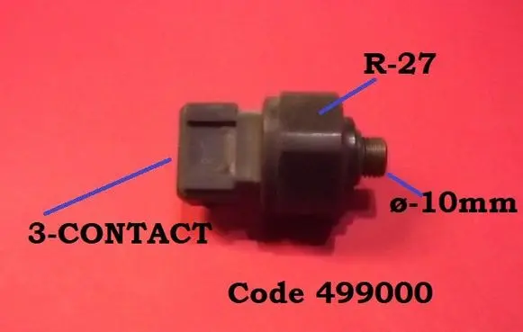 Mercedes-Benz C W202 Air conditioning (A/C) pressure sensor 499000