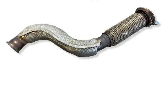 Opel Astra L Muffler pipe connector clamp 