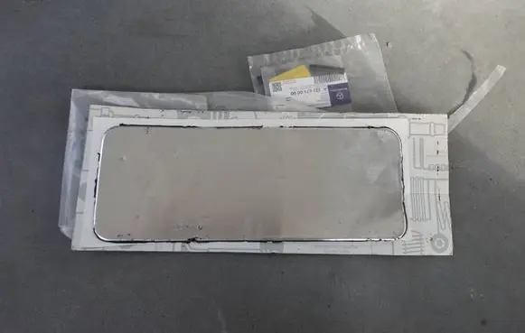 Mercedes-Benz S W222 Rear door sound insulation A2229890385 A2226710000