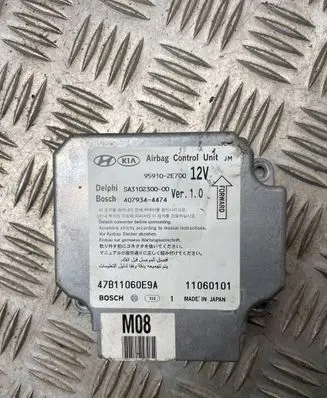 Hyundai Tucson JM Airbag control unit/module 959102E700 47B11060E9A SA310230000
