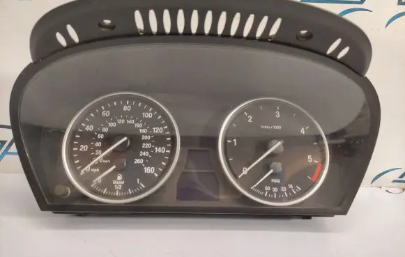 BMW 5 E60 E61 Speedometer (instrument cluster) 62109177262 110080213