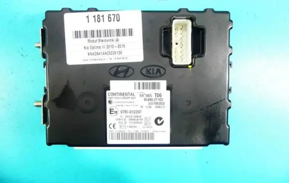 KIA Optima Central body control module 95480-2T102 IMPRK1181670