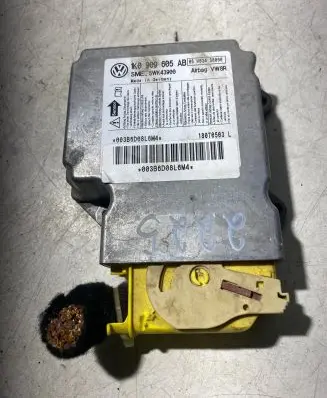 Volkswagen Golf Plus Airbag control unit/module 1K0909605AB 5WK43900 05H034S8000