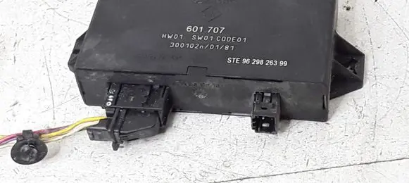 Peugeot 607 Parking PDC control unit/module 9629825080 9629826399